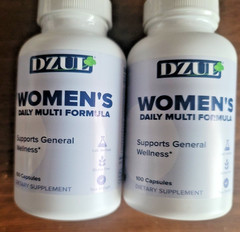 DZUL 2 Women’s Vitamins Daily Multi Formula 60 Tablets EA- Exp 09/28-01/29