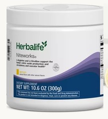 Herbalife Niteworks 🍋 Lemon Flavor – 10.6 Oz.- 30 Servings