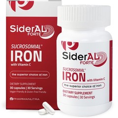 SiderAL Forte Sucrosomial Iron for and Men – Clinically Proven to Increase Le…
