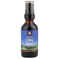 2 X WishGarden Herbs, Deep Lung� & Bronchial Support, 2 fl oz (59 ml)