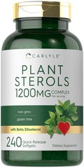 Carlyle Plant Sterols 1200 mg | 240 Ultra Potent 240 Count (Pack of 1)