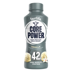 Core Power High Protein Shake, Vanilla, 42g Bottle, 14 fl oz..ORIGNAL