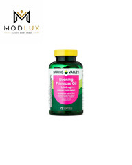 Spring Valley Evening Primrose Oil Women’s Health Softgels 75 Count Standardized