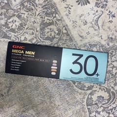 GNC Mega Men Vitapak Program 30+Multivitamin Stress Support for Men Exp: 02/2027