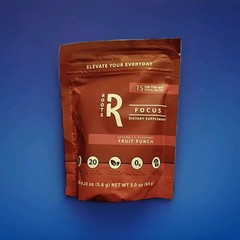 Roots Mental + Energy Sticks, Fruit Punch 15 Packets NEW Nootropic Vegan Clarity