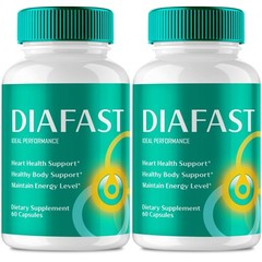 Diafast Cardiovascular Health Blood Supplement – 120 Capsules (2 Pack)