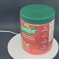 Benefiber Prebiotic Super Fruits Strawberry Dragon Fruit 8.8oz Exp 02/2027