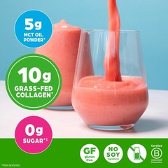 Orgain Keto Collagen Protein Powder, Vanilla 10g Grass Fed Hydrolyzed Collag…