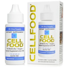 Cellfood Oxygen Boost, 1 fl oz Liquid Oxygen Supplement for Lymphatic Draina…