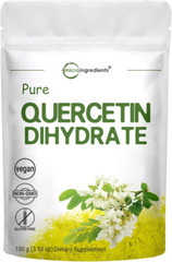 Pure Quercetin Dihydrate Powder 3.53 oz, Antioxidant for Energy & Immune System