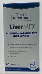 1MD LiverMD Liver Health Formula – 60 capsules NEW in Box Exp: 10/2026