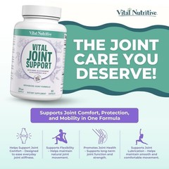 Vital Nutritive Joint Support Supplement for Men and Women – Glucosamine, MSM…
