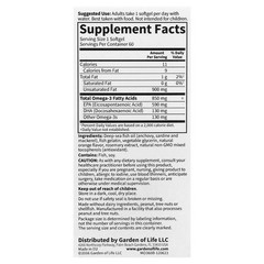 2 X Minami Nutrition, Garden of Life�, Supercritical Omega-3 Fish Oil, Orange,