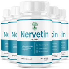 (5 Pack) Nervetin Capsules Neuropathy Support Nerve Comfort Relaxation (300 ct)