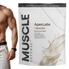 APEX LABS MUSCLE DEFENSE VANILLA FLAVOR – 8.57 OZ – NEW PACKING (1-5 pack)