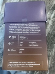AGZ Nightly Rest & Restore Chocolate Powder Sleep Support 30 x 13g Packs