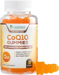 CoQ10 Gummies 100mg Natural Heart Health Support – Yummy Peach Gummy Vitamins