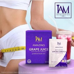 IAM Worldwide Amazing Grape Juice with Garcinia Cambogia 1 box (10 sachets)