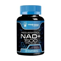 N A D Supplement, 1500mg – Liposomal NAD+ Supplement with Resveratrol N A D Plus