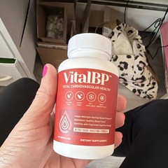 VitalBP Cardiovascular Health Vitamin D K2 L-Citrulline 60 Capsules Exp 03/2028