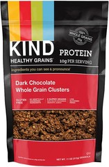 Kind Cluster Dark Chocolate Granola Snack – Gluten-Free, Non-GMO, Whole Grain