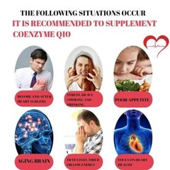COQ10 Promotes Healthy Mouth And Gums Supports Energy Generation 30-120 Capsules