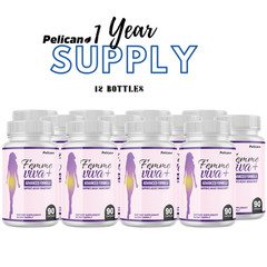 Femme Viva+-Menopause Balance Support/Women’s Health- 12 Bottles- 1080 Capsules