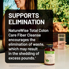 Total Colon Care Fiber Cleanse – Natural Laxative Blend – Herbal Laxatives, Preb