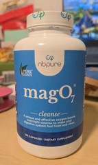 nbpure MagO7 – Natural Colon Cleanse & Detox – 180 caps Exp 01/2027