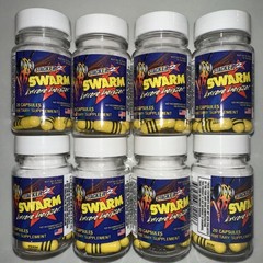 SWARM Extreme Energizer Weight Loss 20 ct Lot of 10 X= ( 200 Capsules)