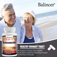 D-Mannose 1300 Mg With Cranberry Extract – Urinary Tract, Bladder Health