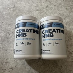 2X Transparent Labs Creatine HMB BioPerine Unflavored Powder 60 Servings