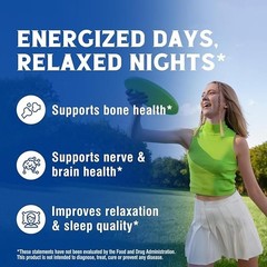 10 in 1 Magnesium Complex, 420Mg Elemental Magnesium | Ultra Strength, Max Absor