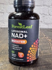 Forest Leaf Liposomal NAD Booster Supplement 1200mg NAD+ with Resveratrol 60 Cap