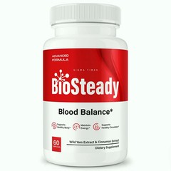 BioSteady Capsules, Bio Steady Blood Optimizer Supplement 60ct | Pack of 3