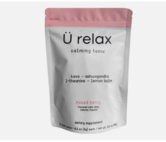 U Relax Calming Tonic- 15 Packets MIXED BERRY Flavor Relax Calming Drink