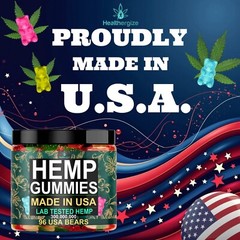 Deep Sleep Gummy Bears-Premium Gummies-Calm, Stress, Relax, Anxiety-Made In USA