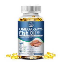 120 Capsules Omega 3 Fish Oil 2160mg DHA and EPA High Strength Pills