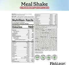 Fat Burning Strawberry Shortcake Meal Replacement – 28 Superfoods & 26 Vitamins