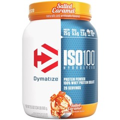 Dymatize ISO100 Hydrolyzed Whey Salted Caramel 25g Protein 20 Servings