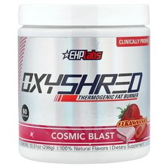 2 X EHPlabs, OxyShred, Thermogenic Fat Burner, Cosmic Blast, Strawberry, 10.51