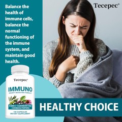 Natural Immune Boosting Formula Balance System Antioxidant Healthy Function