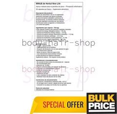 Minus Herbal New Life 30 Tablets Food Supplement Botanical Extracts Exp. 2028