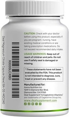 DEAL SUPPLEMENT Magnesium Citrate 500mg, 240 Capsules | 240 Count (Pack of 1)