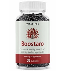(3 Pack) Boostaro Male Stamina Gummies for Advanced Blood Flow Support 30Gummies