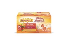 EMERGEN-C Vitamin C 1,000 mg. Variety Pack Drink Mix, 90 Packets NEW