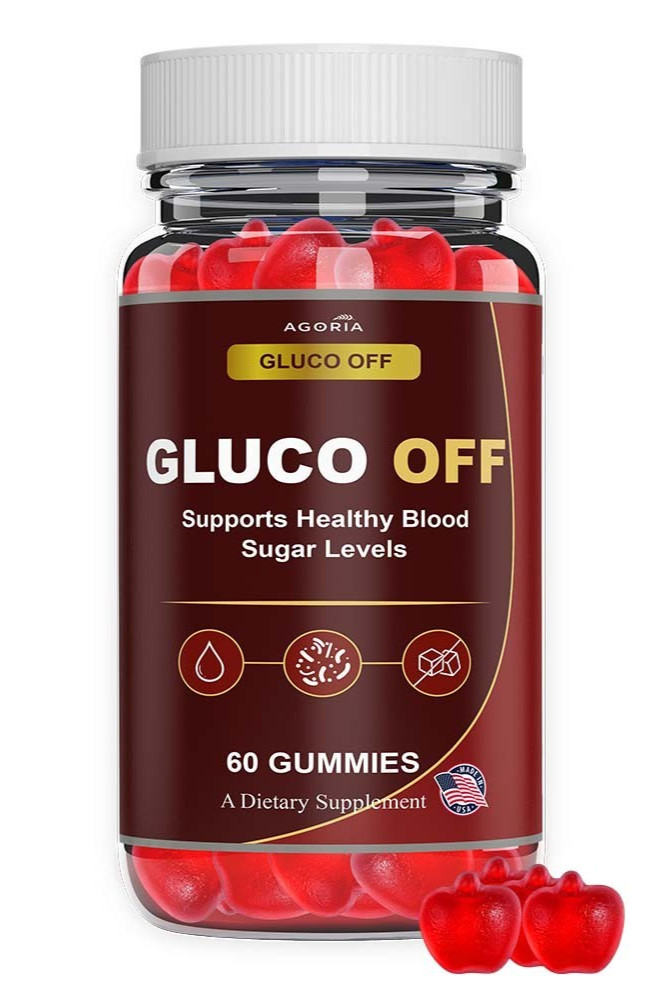 (1 Pack) Gluco Off ACV Gummys Advanced Blood Health Support GlucoOff Gummies