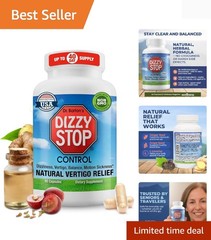 Dr. Barton’s Vertigo Relief Products with Ginger and Grape Seed – Non-Drowsy …