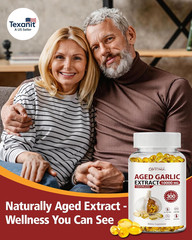 Odorless Aged Garlic Extract 10,000 Mg – 300 Softgels, 2 Year Aged Garlic Supple