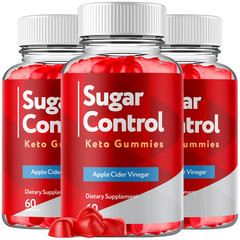 (3 Pack) Sugar Control Keto ACV Gummy Vitamins 1000MG SugarControl Vitamin 180